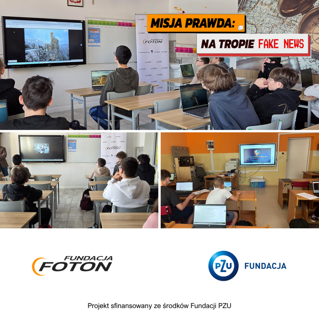 Misja prawda: na tropie fake news – with Fundacja PZU